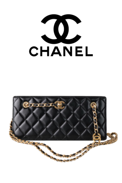 CHANEL 24k 캣워크 빈티지 디너 백