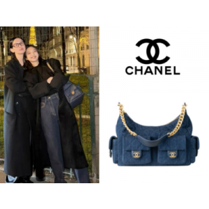 CHANEL 25c 트렌디 히피 스몰 호보 백