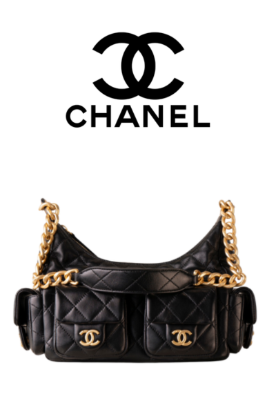 CHANEL 25c 트렌디 히피 스몰 호보 백