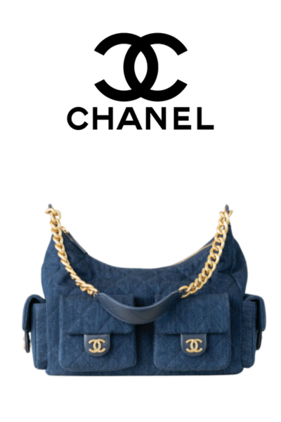 CHANEL 25c 트렌디 히피 라지 호보 백