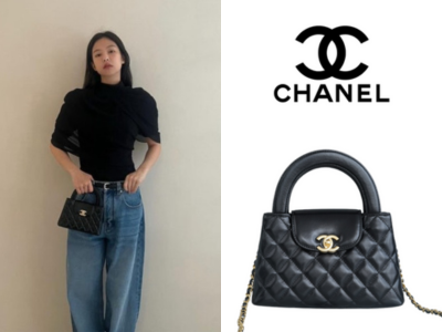 CHAENL 25c 켈리 라지 핸들 백