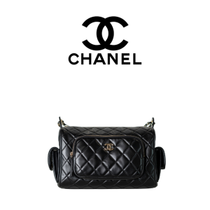 CHANEL 24k 라지 멀티 포켓 카메라 백