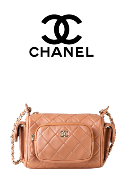 CHANEL 24k 스몰 멀티 포켓 카메라 백