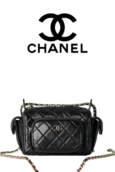 CHANEL 24k 스몰 멀티 포켓 카메라 백
