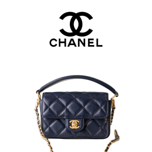 CHANEL 24k 핸들 백 미니