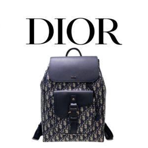 DIOR Saddle 플랩 백팩