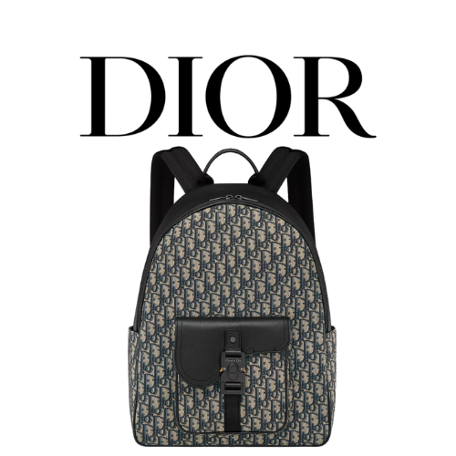 DIOR Saddle 지퍼 백팩