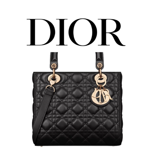 DIOR Lady Dior 미디엄 백