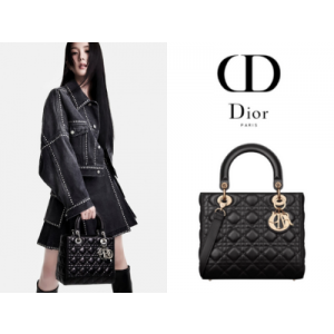 DIOR Lady Dior 미디엄 백