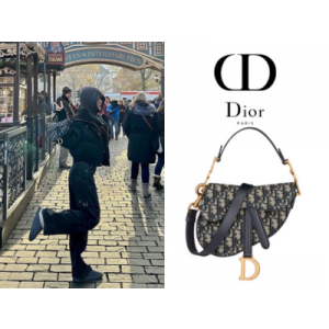 DIOR Saddle 미니 스트랩백