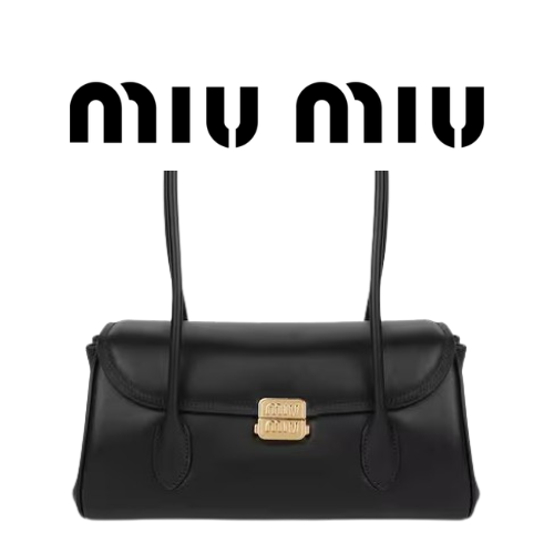 MIU MIU 바케트 가죽 숄더 백