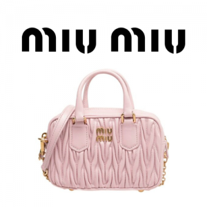 MIU MIU 아르카디 마테라쎄 나파 가죽 스몰 가방