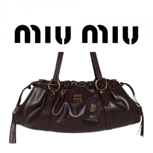 MIU MIU 쥬아 나파 가죽 백