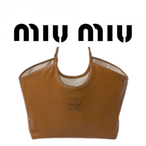 MIU MIU 아이비 라지 가죽 백