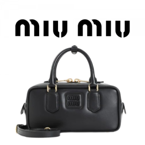 MIU MIU 아르카디 가죽 레귤러 백