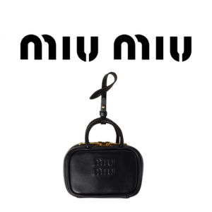 MIU MIU 보 마이크로 가죽 트릭