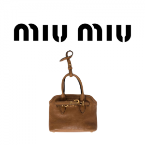 MIU MIU 아방뛰르 마이크로 가죽 트릭