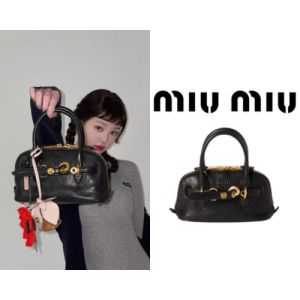 [장원영 PICK] MIU MIU 아방뛰르 미니 나파 가죽 백