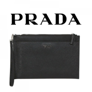 PRADA 사피아노 클러치 백