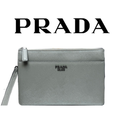 PRADA 사피아노 클러치 백