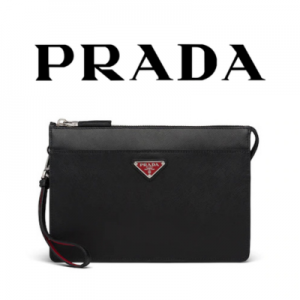 PRADA 사피아노 클러치 백