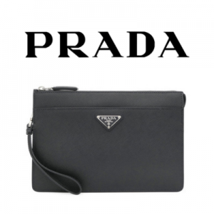 PRADA 사피아노 클러치 백