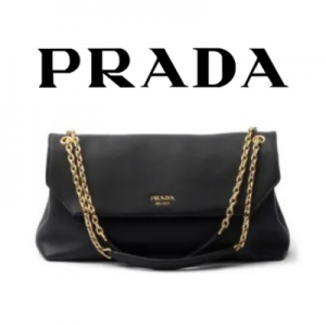 PRADA 가죽 미디엄 숄더백