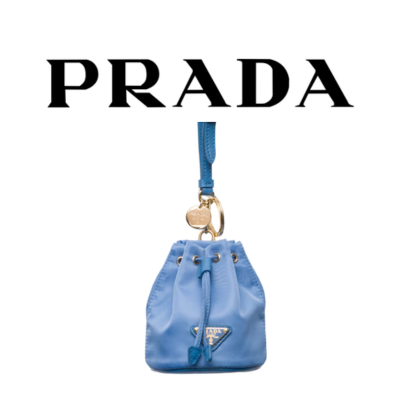 PRADA 미니 아이콘 리나일론 백 참