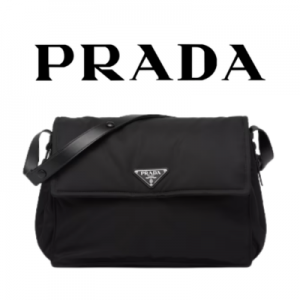 PRADA 리나일론 패디드 라지 숄더백