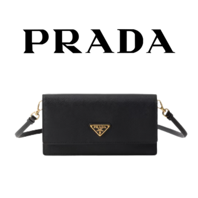 PRADA 사피아노 가죽 미니백