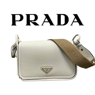 PRADA 더블 스트랩 숄더백