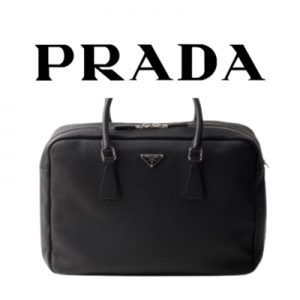 PRADA 가죽 브리프 케이스