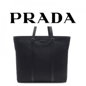 PRADA 리나일론 사피아노 토트백