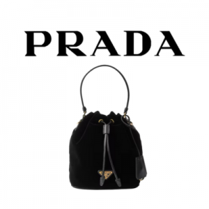 PRADA 나파 가죽 벨벳 미니 백