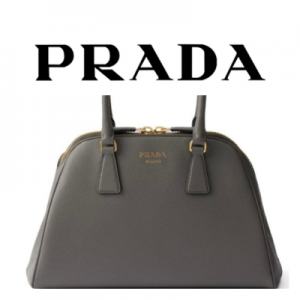 PRADA 라지 사피아노 가죽 토트백