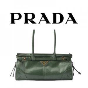PRADA 보니 미디엄 가죽 핸드백