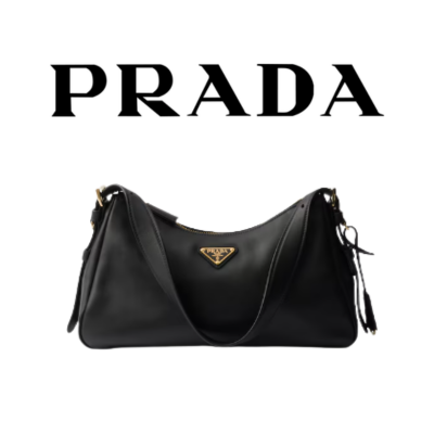 PRADA 에메 미디엄 가죽 숄더 백