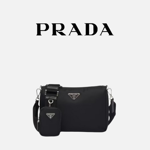 PRADA 리나일론 숄더 백