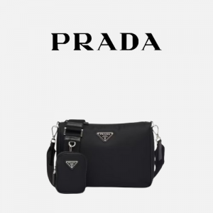 PRADA 리나일론 숄더 백