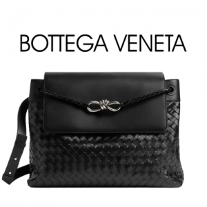 BOTTEGA VENETA 라지 안디아모 메신저 백
