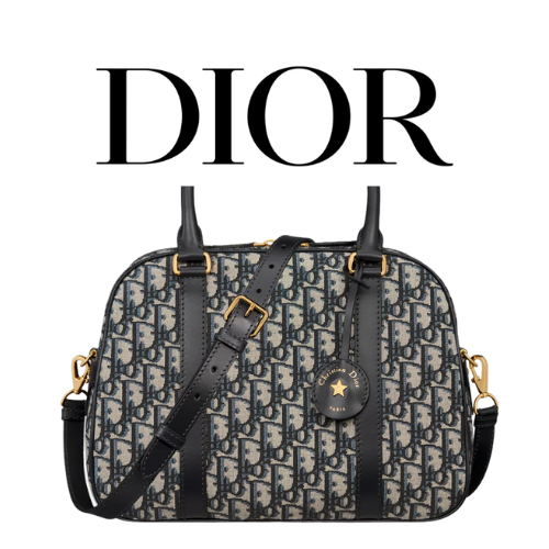 DIOR D-Vibe 라지 볼링백