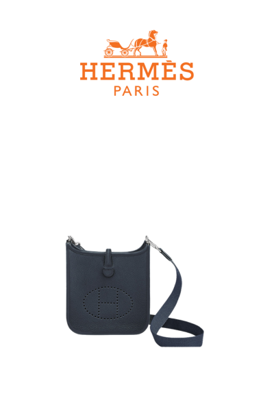 HERMES 에블린 16 미니백 Blue Nuit