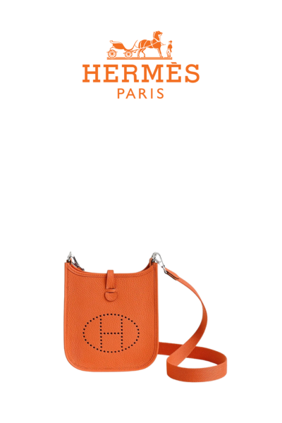 HERMES 에블린 16 백 Orange poppy