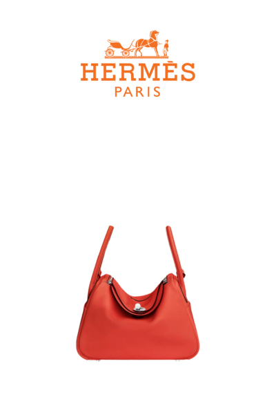 HERMES 린디 26 백 Rouge Casaque