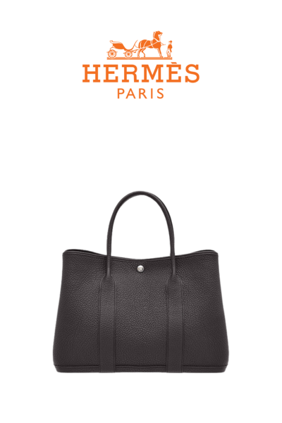 HERMES 가든파티 36 백 Noir [Clemence]