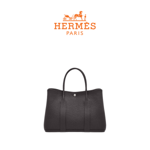 HERMES 가든파티 36 백 Noir [Clemence]