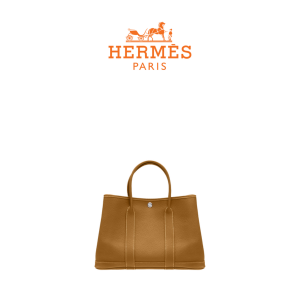 HERMES 가든파티 30 백 Toffee