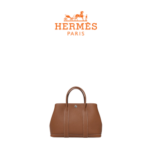 HERMES 가든파티 30 백 Gold