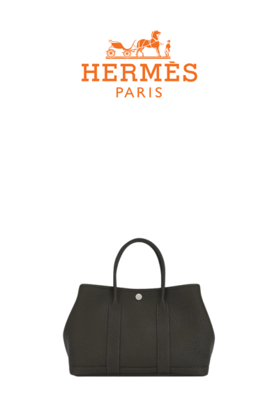 HERMES 가든파티 30 백 Noir