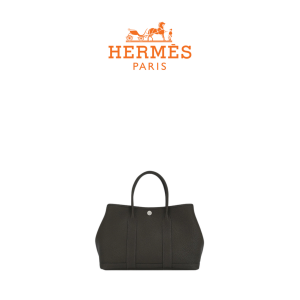 HERMES 가든파티 30 백 Noir